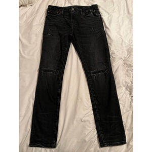 Men's American Eagle Jeans, Black, 32x32 Airflex